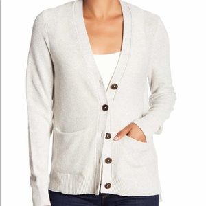 Madewell XXS silver cardigan in excellent condition